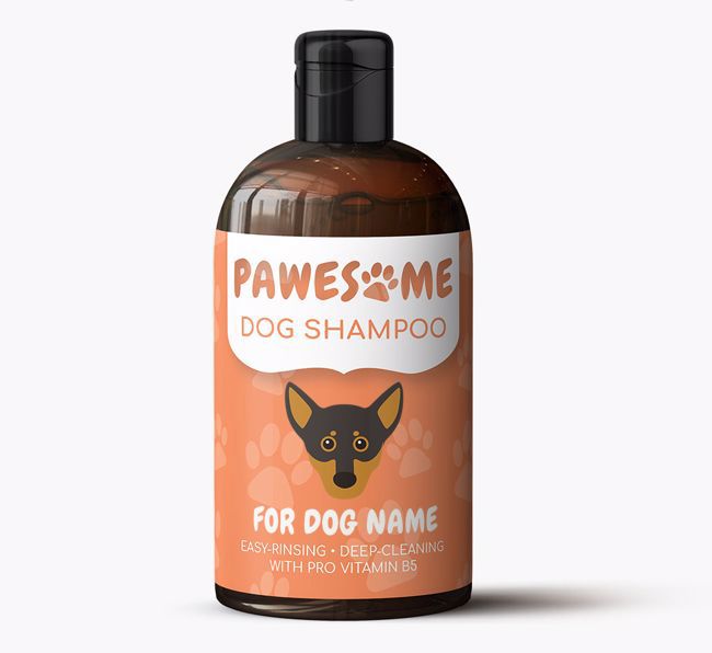 Personalised Dog Shampoo 'Pawesome' for {dogsName}